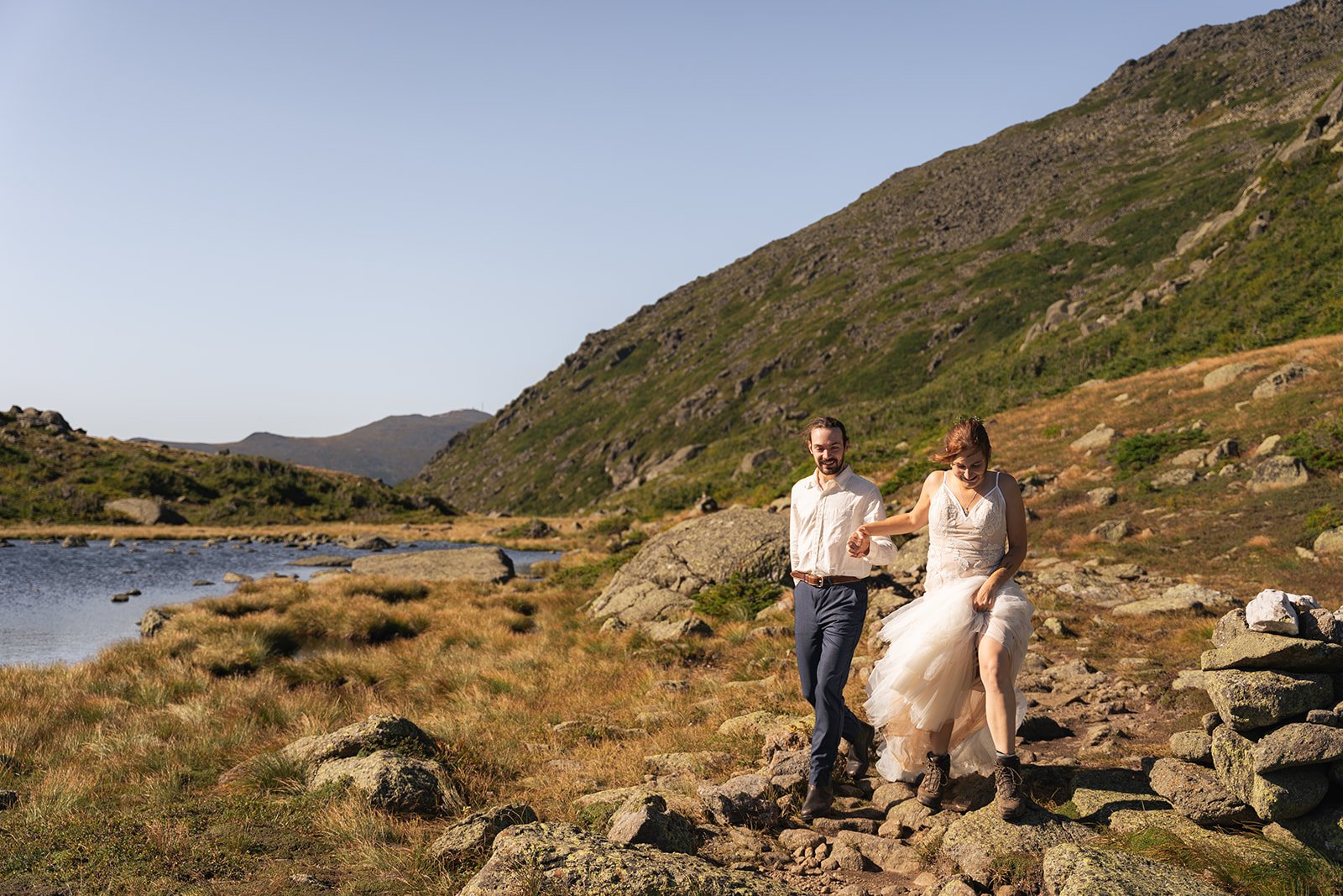 New Hampshire Appalachian Trail Elopement | Cassie And Pat