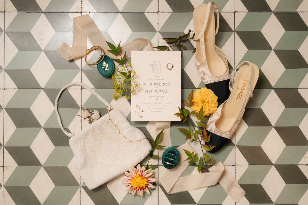 A chic wedding in Brookyln New York.