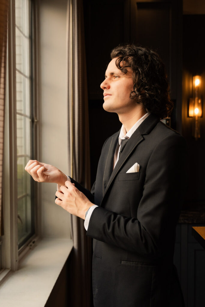 A late autumn wedding at The Madison Hotel in Morristown New Jersey.