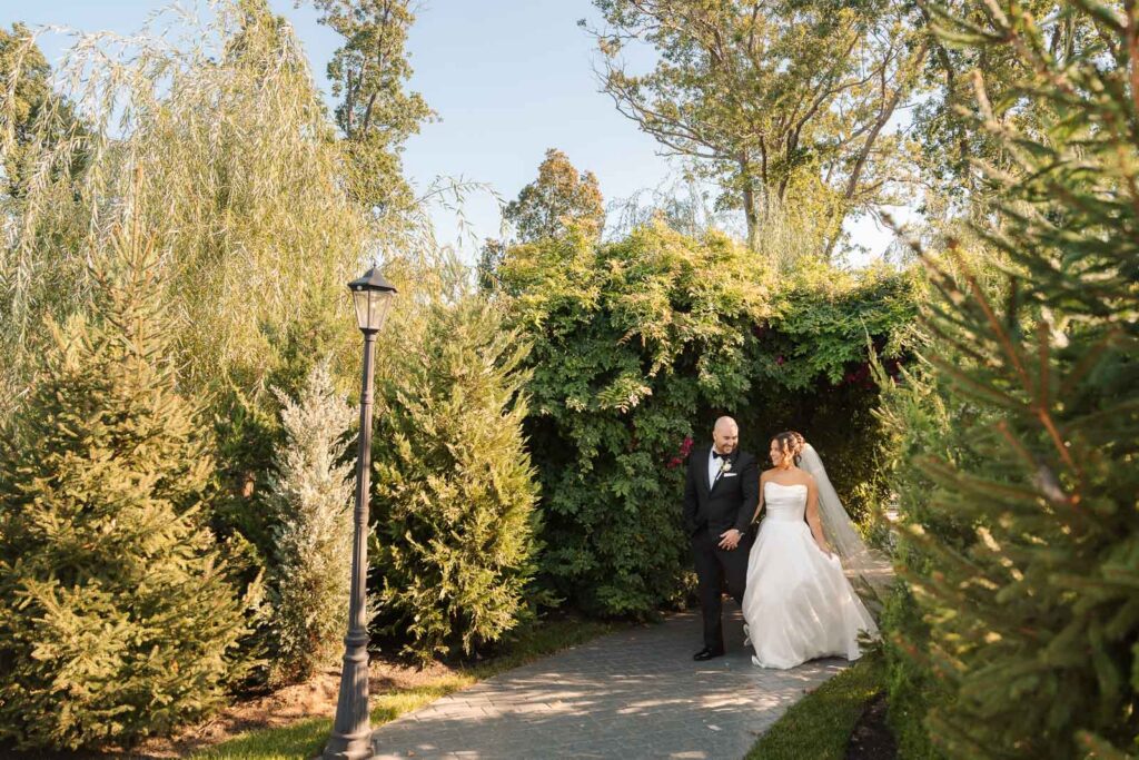 A chic wedding at Park Loft in New Jersey.