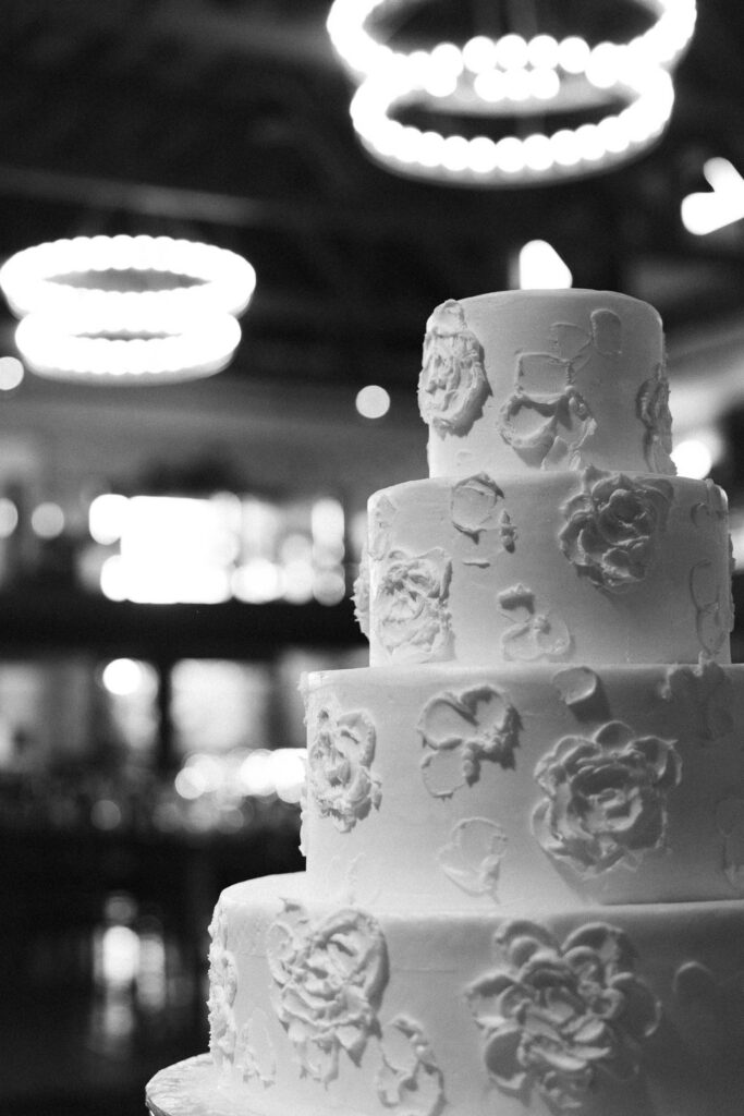 A chic wedding at Park Loft in New Jersey.