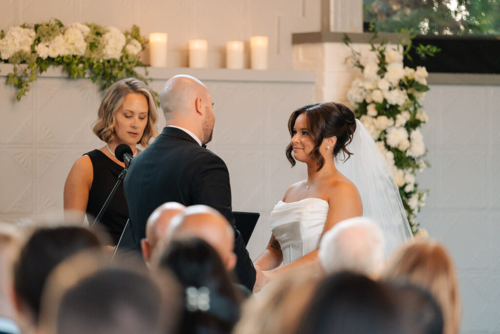 A chic wedding at Park Loft in New Jersey.