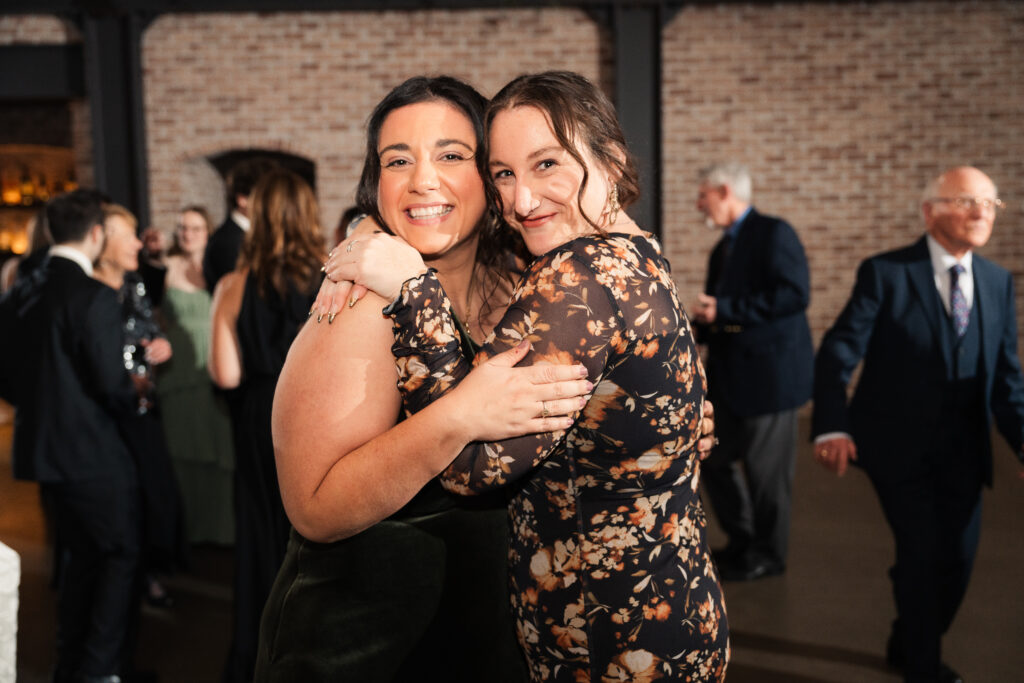 A romantic winter wedding at Perona Farms in Andover, New Jersey. Snowy portraits, a greenhouse ceremony in The Refinery, colorful florals, and nonstop celebration.