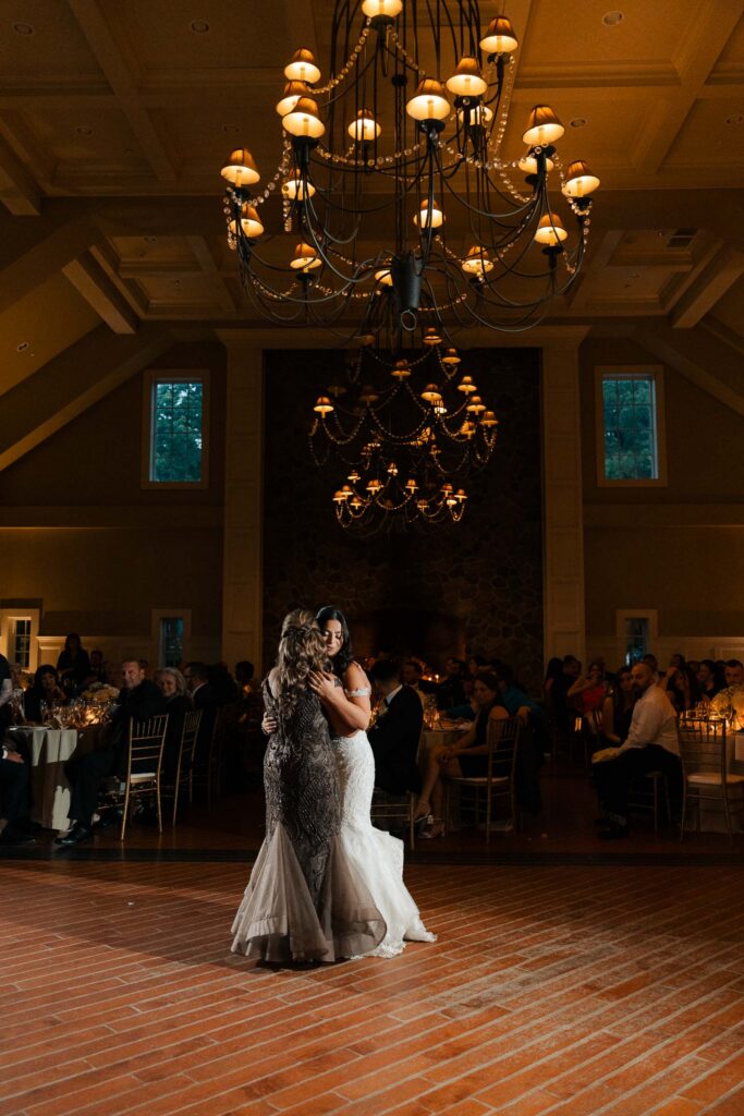 A wedding celebration at the Ryland Inn in New Jersey.