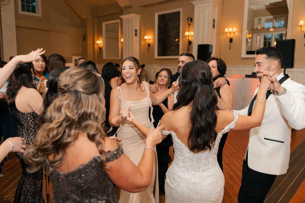 A wedding celebration at the Ryland Inn in New Jersey.