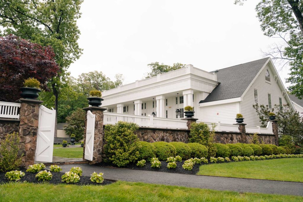 A wedding celebration at the Ryland Inn in New Jersey.