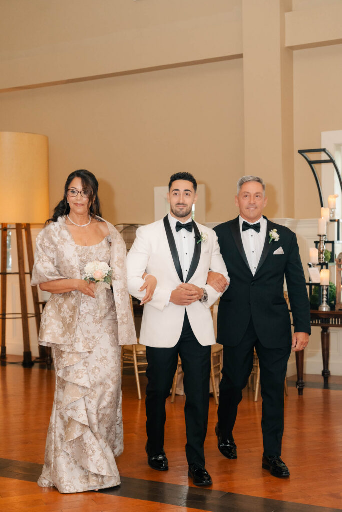 A wedding celebration at the Ryland Inn in New Jersey.