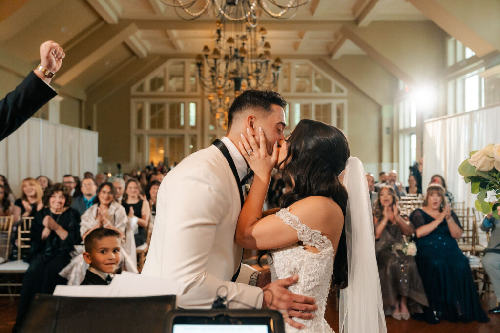 A wedding celebration at the Ryland Inn in New Jersey.