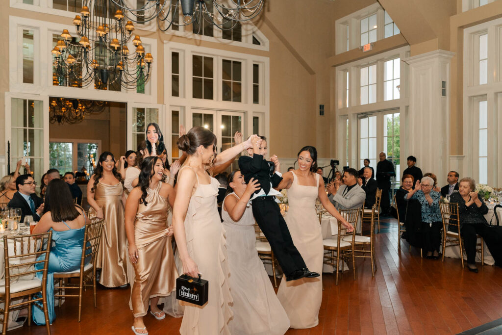 A wedding celebration at the Ryland Inn in New Jersey.