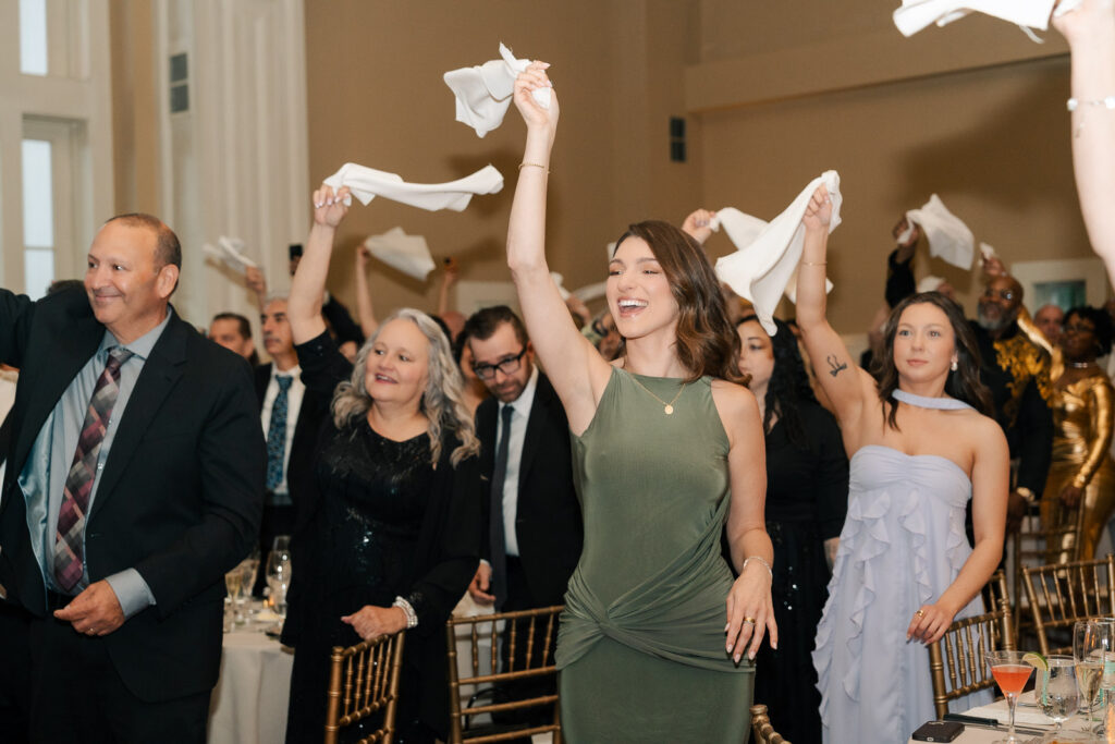 A wedding celebration at the Ryland Inn in New Jersey.