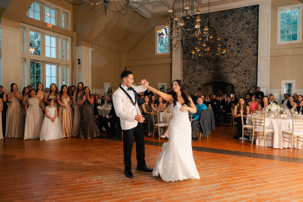 A wedding celebration at the Ryland Inn in New Jersey.