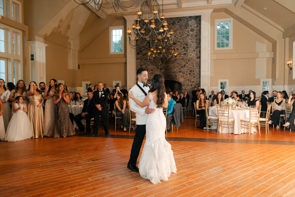 A wedding celebration at the Ryland Inn in New Jersey.