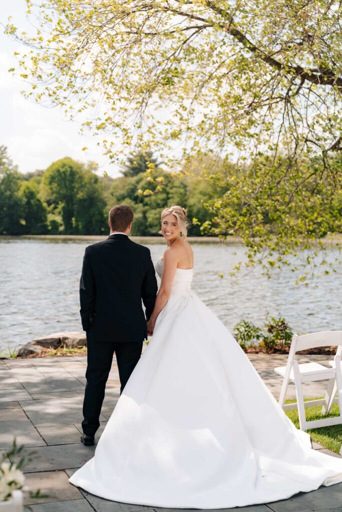 Vintage inspired wedding photography at Indian Trail Club in Franklin Lakes, New Jersey.