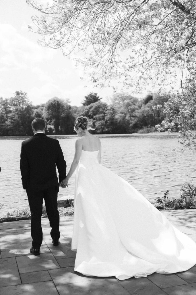 Vintage inspired wedding photography at Indian Trail Club in Franklin Lakes, New Jersey.