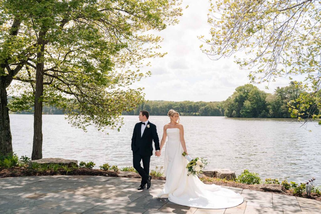 Vintage inspired wedding photography at Indian Trail Club in Franklin Lakes, New Jersey.
