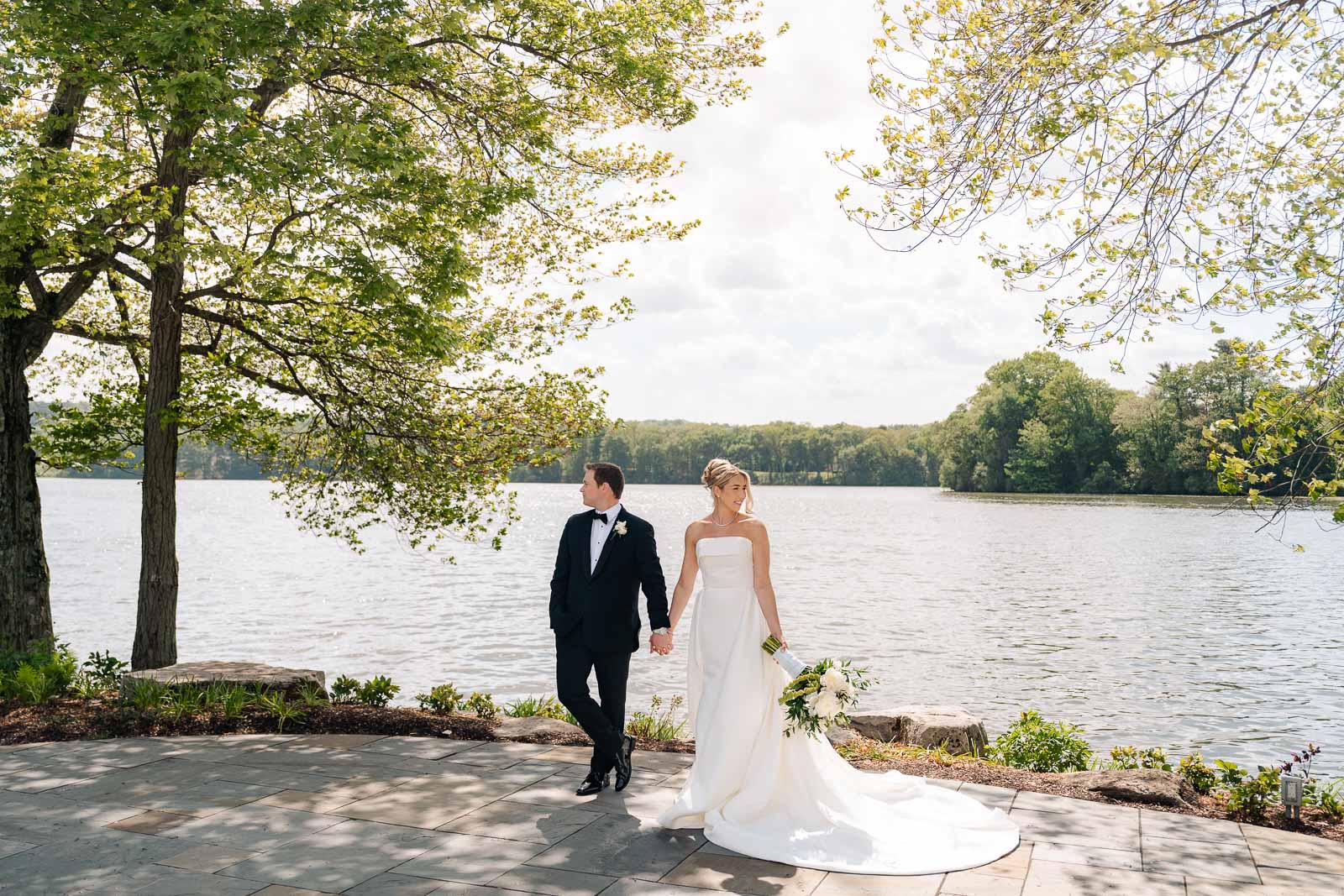 Vintage inspired wedding photography at Indian Trail Club in Franklin Lakes, New Jersey.