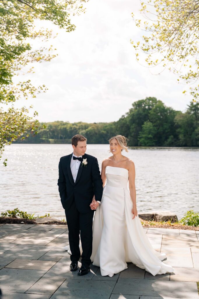 Vintage inspired wedding photography at Indian Trail Club in Franklin Lakes, New Jersey.