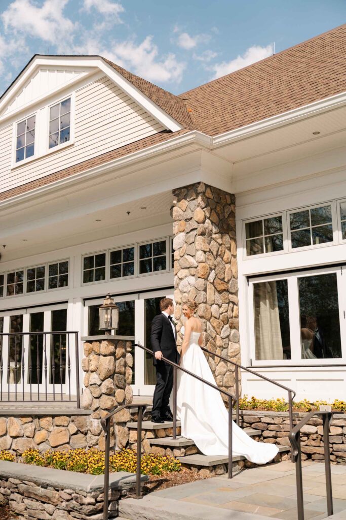 Vintage inspired wedding photography at Indian Lake Club in Franklin Lakes, New Jersey.