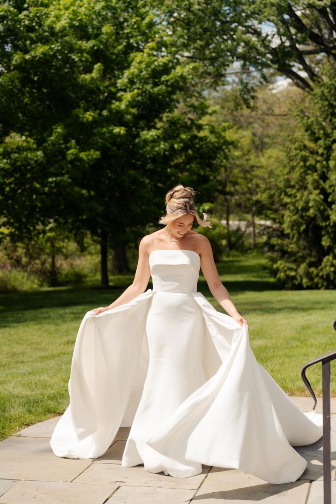 Vintage inspired wedding photography at Indian Trail Club in Franklin Lakes, New Jersey.