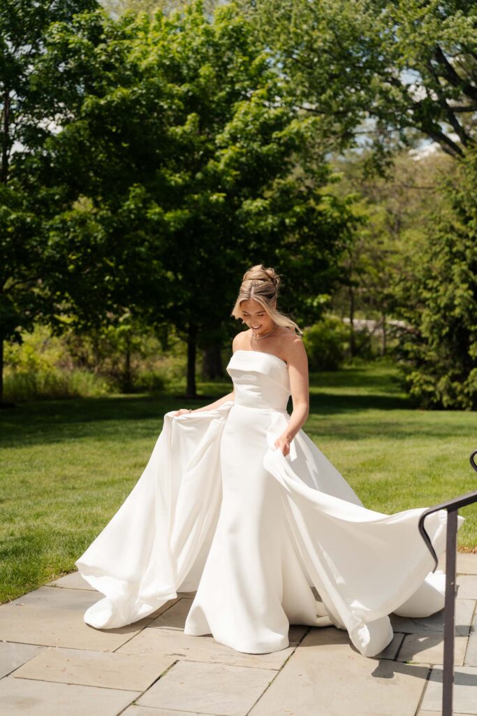 Vintage inspired wedding photography at Indian Trail Club in Franklin Lakes, New Jersey.