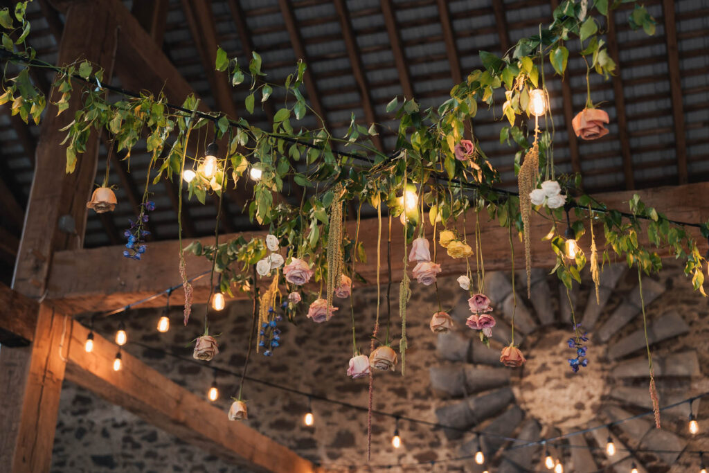 A colorful summer wedding at Johnson Locust Hall Farm in New Jersey.