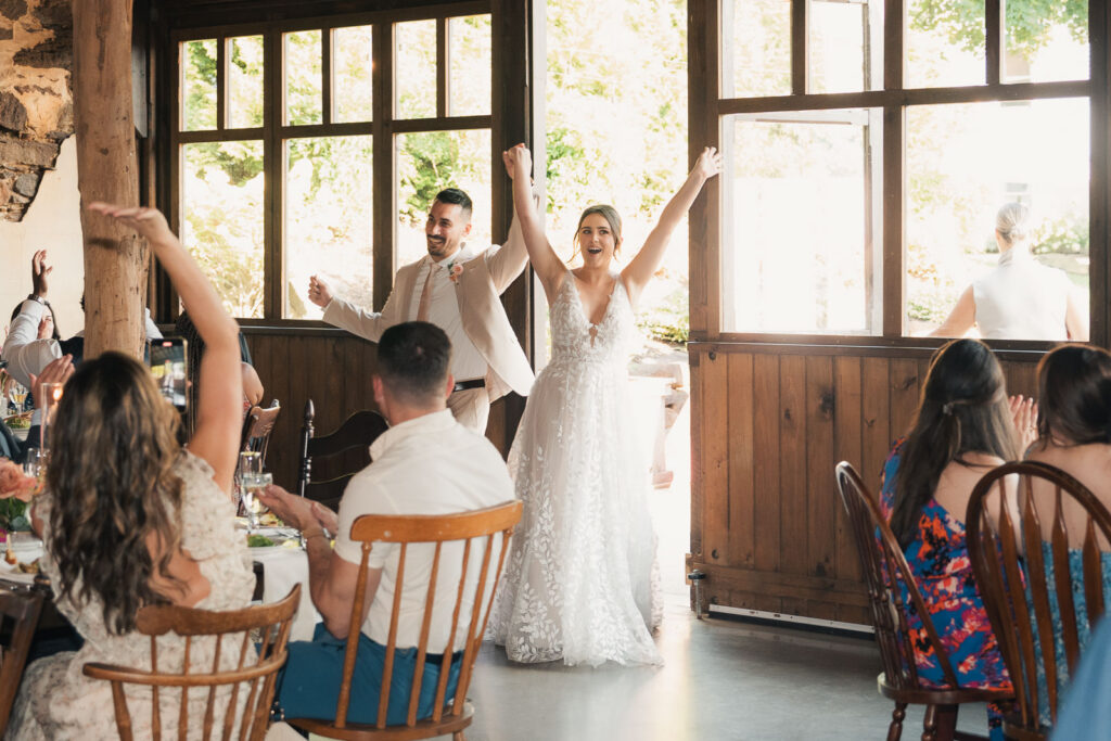 A colorful summer wedding at Johnson Locust Hall Farm in New Jersey.