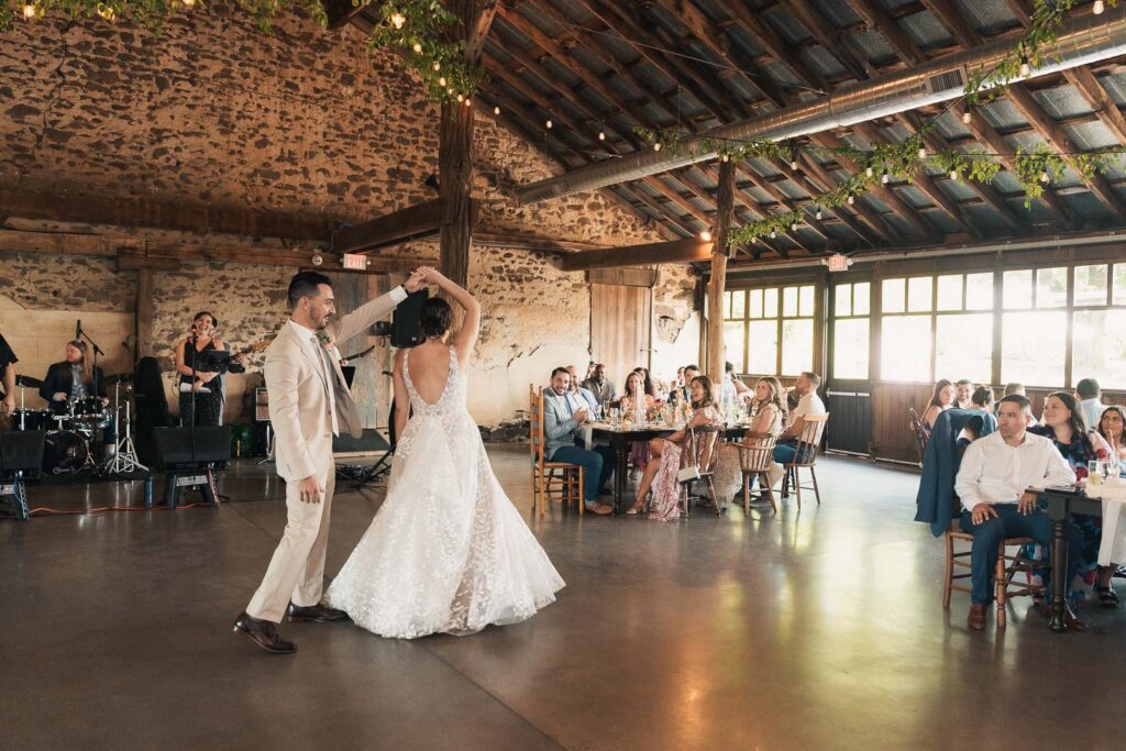 A colorful summer wedding at Johnson Locust Hall Farm in New Jersey.
