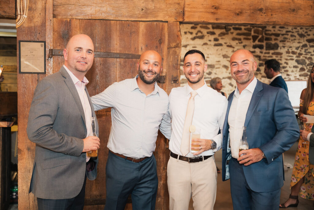 A colorful summer wedding at Johnson Locust Hall Farm in New Jersey.
