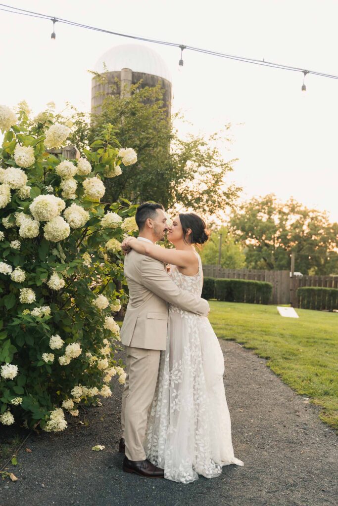 A colorful summer wedding at Johnson Locust Hall Farm in New Jersey.