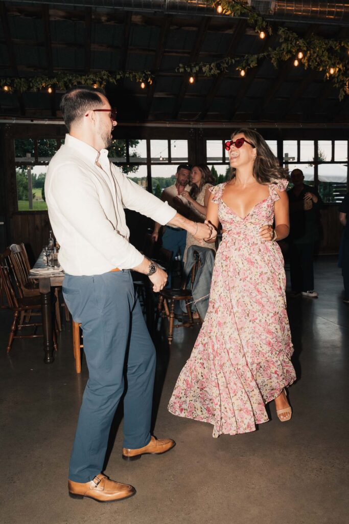 A colorful summer wedding at Johnson Locust Hall Farm in New Jersey.