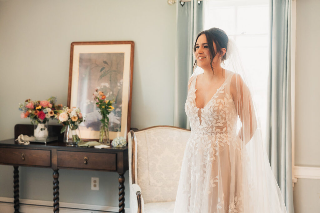 A colorful summer wedding at Johnson Locust Hall Farm in New Jersey.