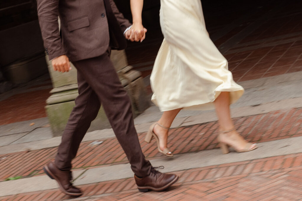 Central park engagement photographer with romantic style!