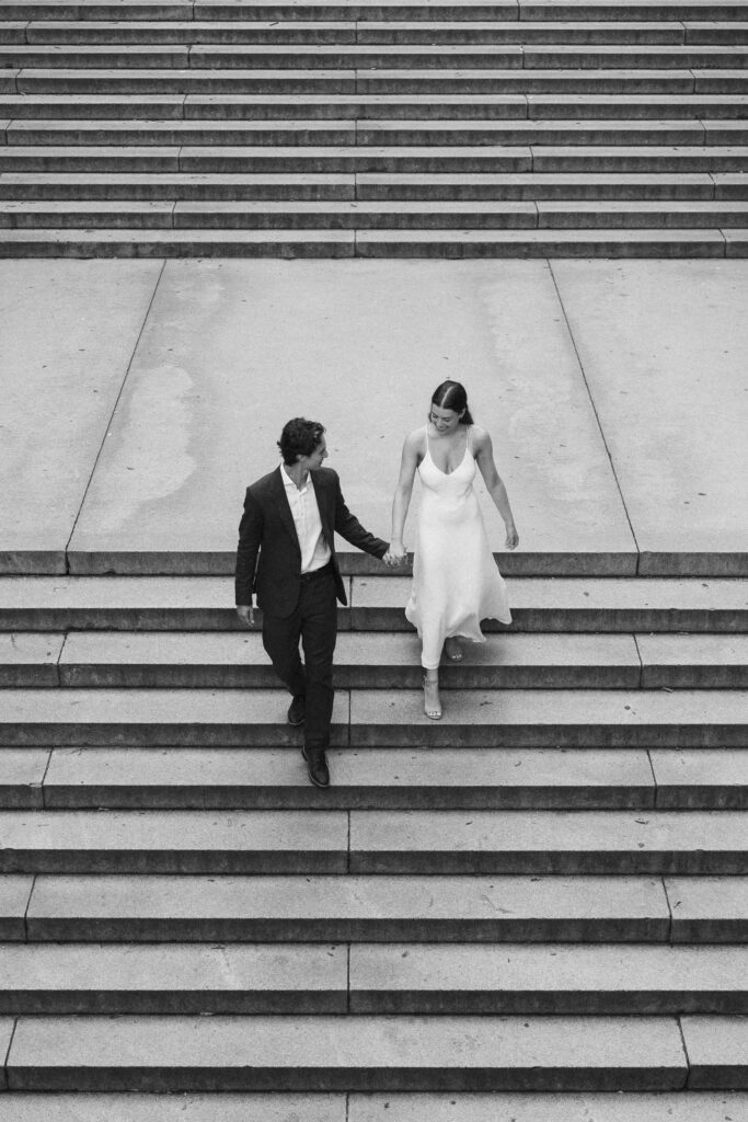 Central park engagement photographer with romantic style!