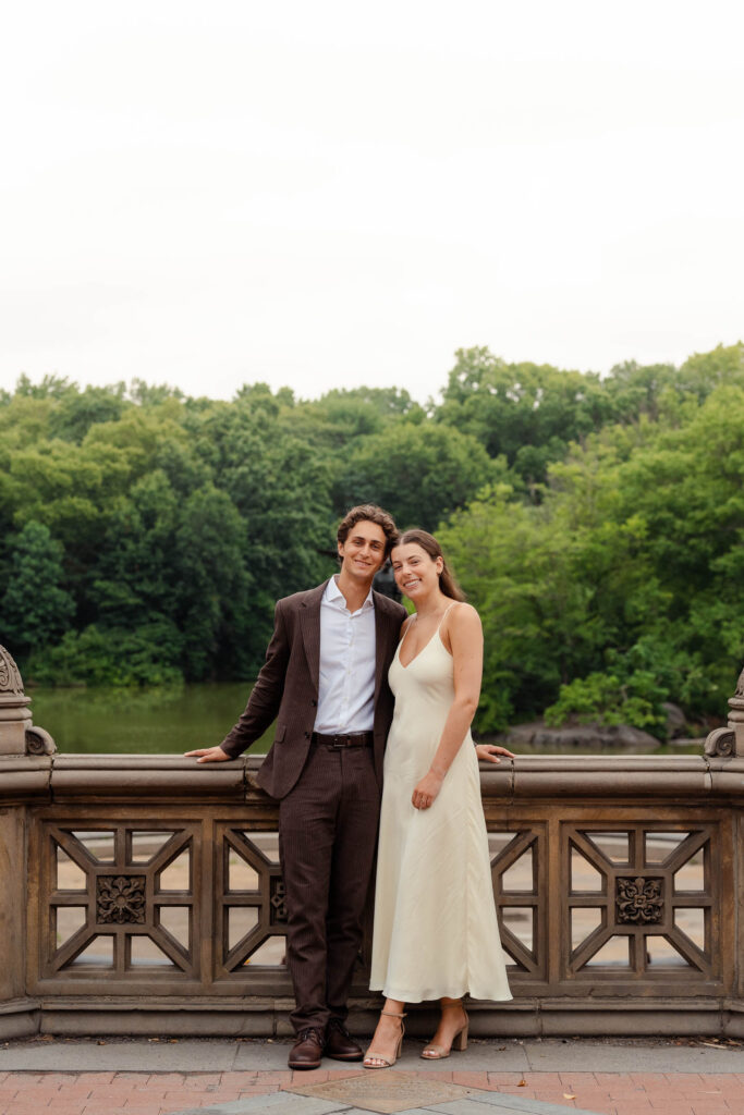 Central park engagement photographer with romantic style!